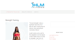 Desktop Screenshot of hlmfitness.com